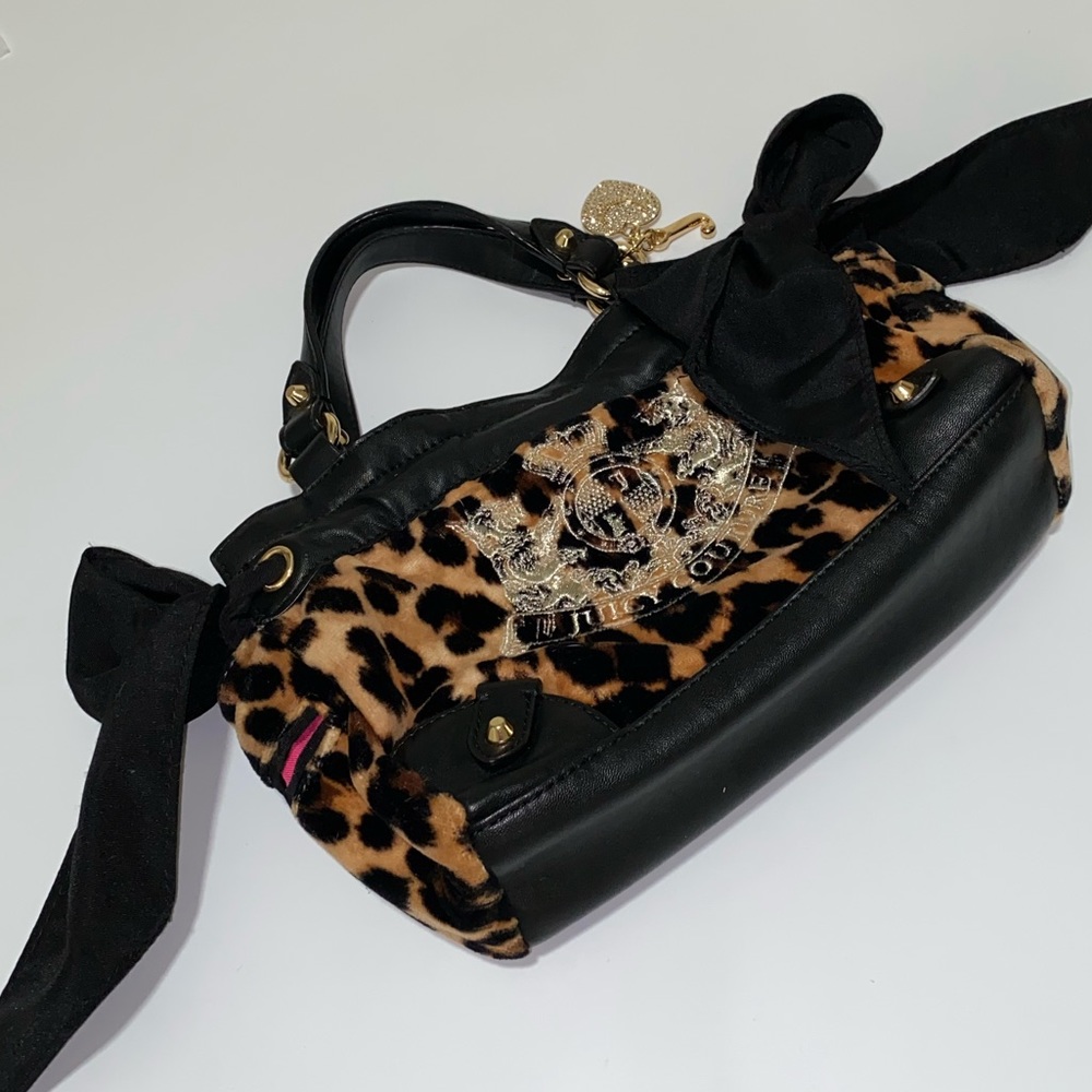 Juicy Couture Mini Cheetah Print Purse